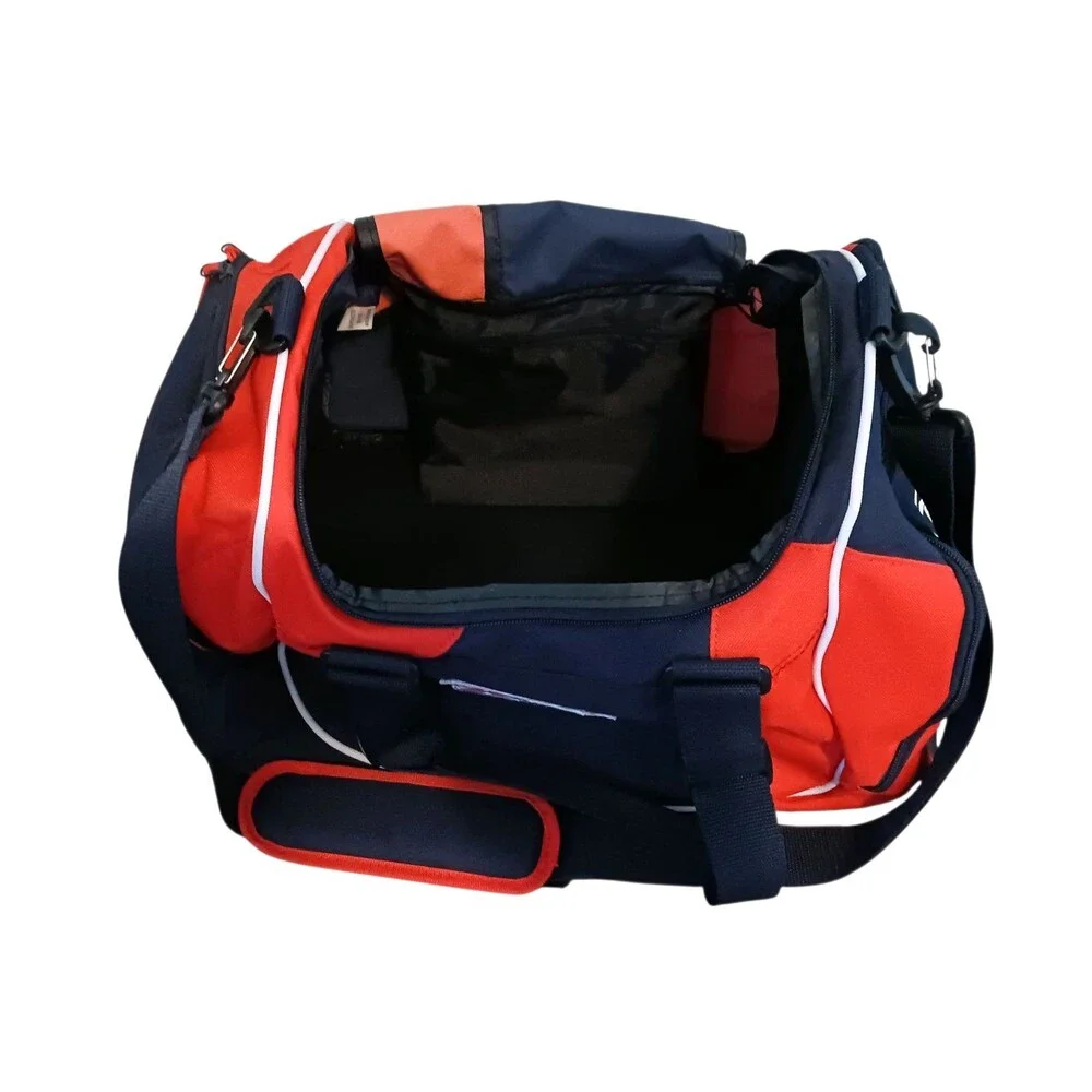 Reebok NFL 2007 Super Bowl Colts Vs Bears XLI Blue Canvas Duffel Bag Gym Travel